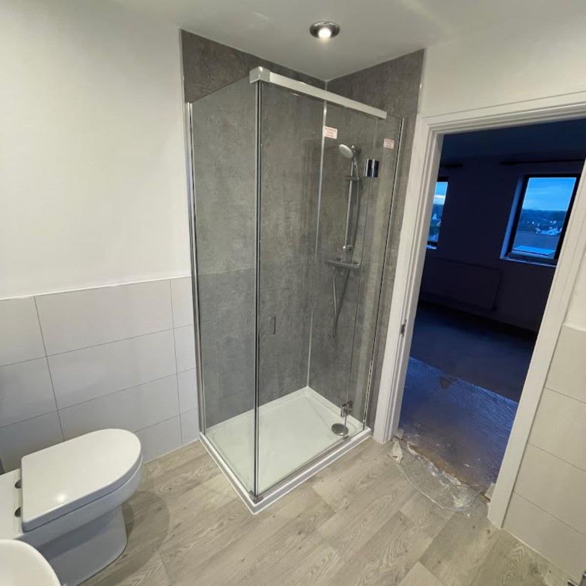 Bathroom fitted in Cardiff by the JM Plumbing Services team