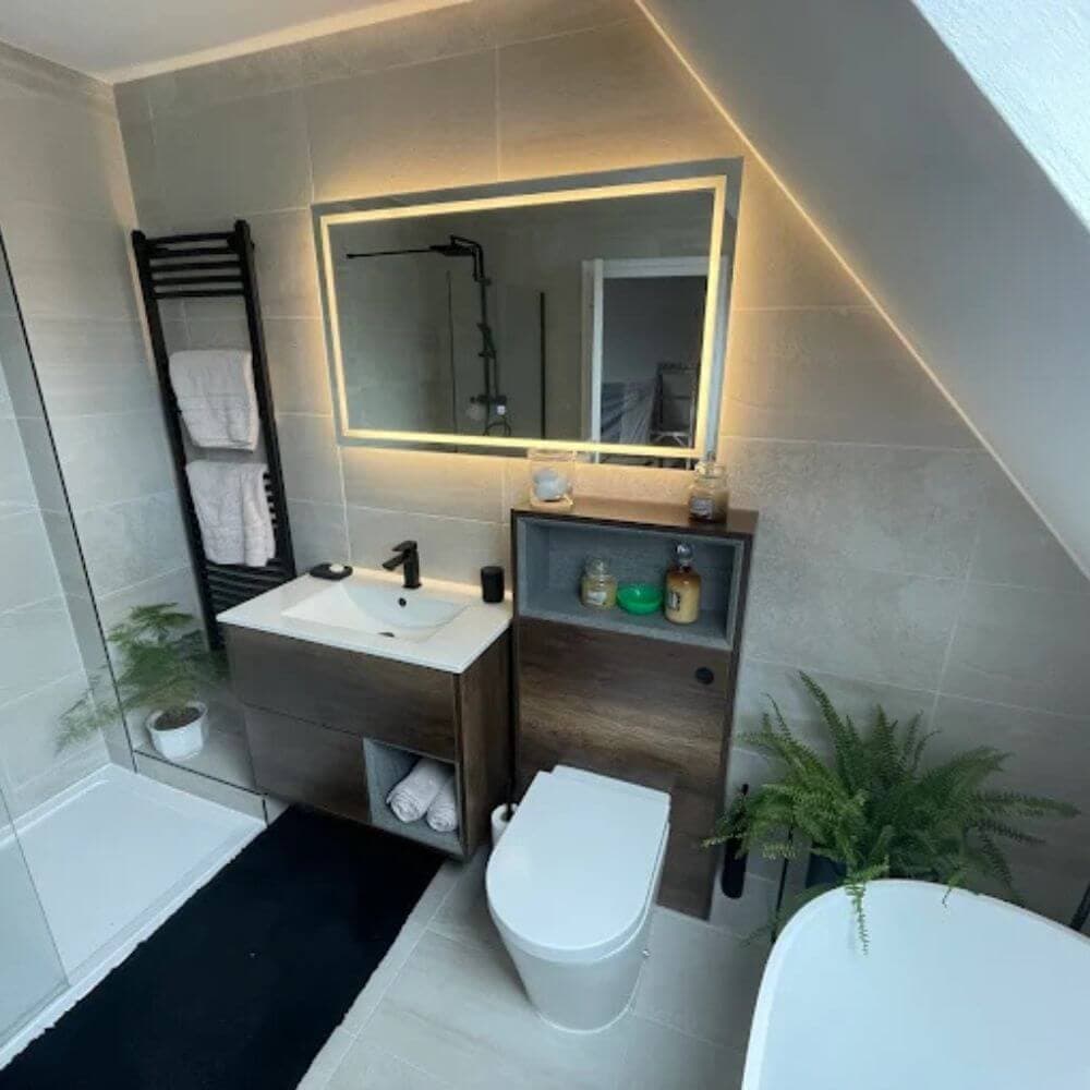 Bathroom installation in Cardiff by JM Plumbing Services