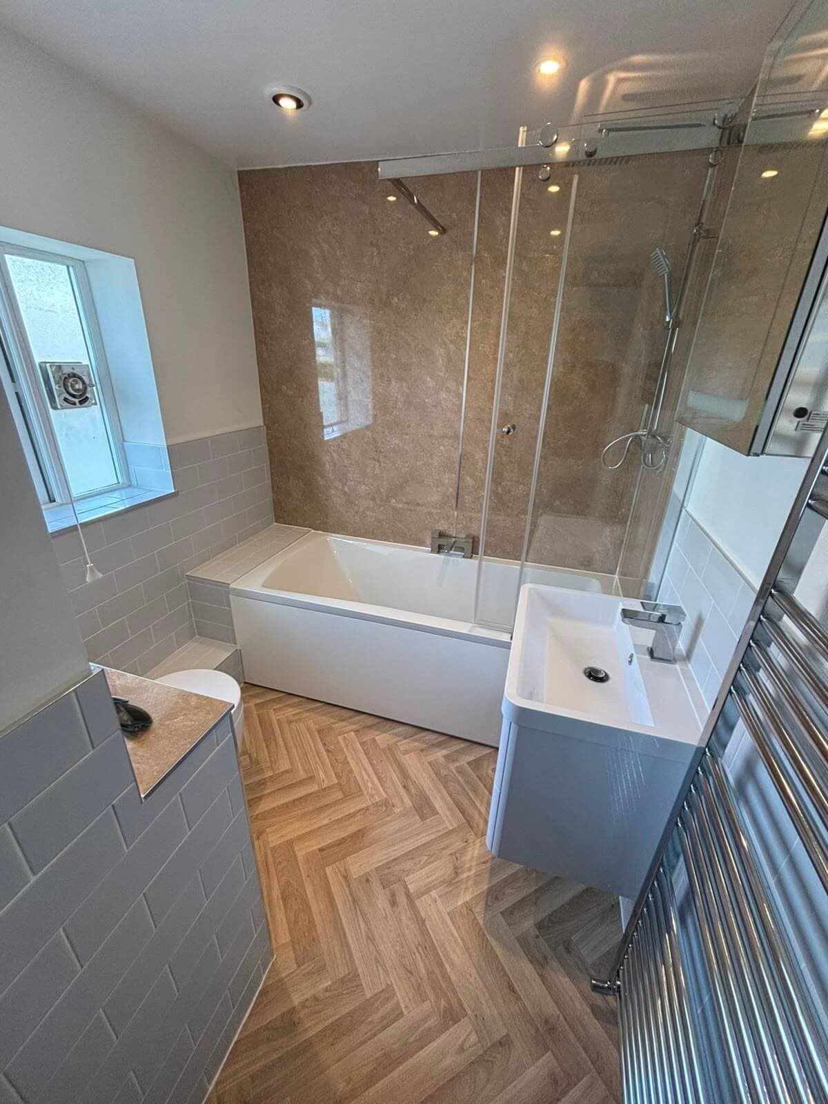Bathroom installation in Cardiff completed by JM Plumbing Services