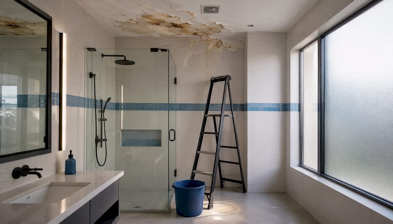 Shower Leak Through Ceiling: Fix It Before It Gets Worse
