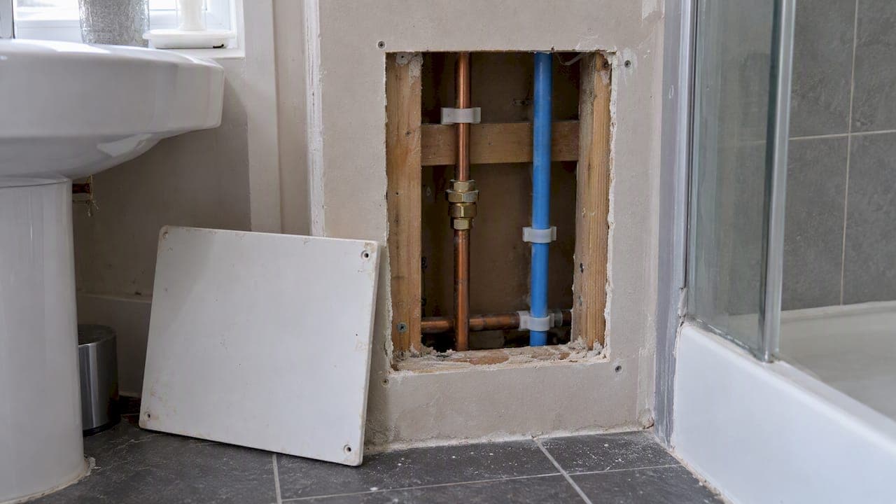 Pipework in UK Stud Walls: Why Hidden Joints Need Access