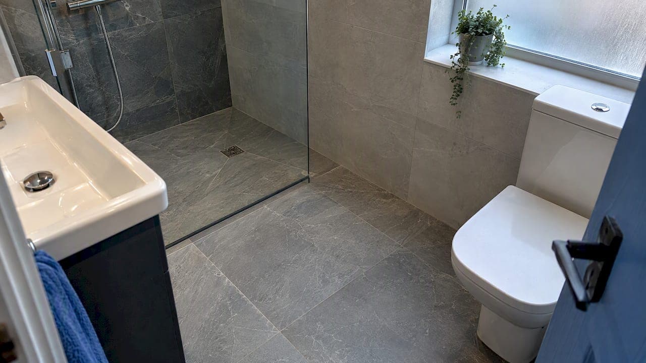 Non Slip Bathroom Flooring: PTV 36 Still Needs Proper Falls
